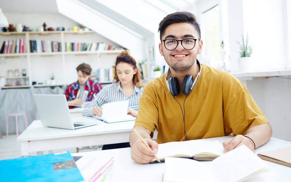 Commerce classroom for B.Com. students